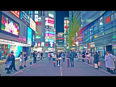 新宿 / Night walk in Shinjuku, Tokyo, Japan, Relaxing Lo-Fi Hip Hop (December 9, 2024)