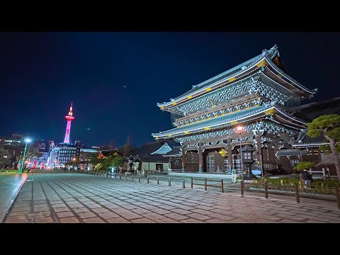 Kyoto Kawaramachi Night Walk, Japan • 4K HDR