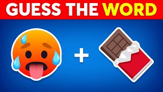 Guess the WORD by Emojis? 🤔 Emoji Quiz