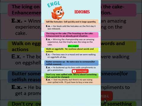 IMPORTANT ENGLISH  IDIOMS | ADVANCED ENGLISH | DAILY USE IDIOMS  #idioms  #shorts  #viral VS ENGLISH