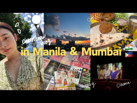 フィリピンでジョリビー食べてインドで映画館に行った🍛 The days I ate Jollibee in the Philippines and went to cinema in India 🛺