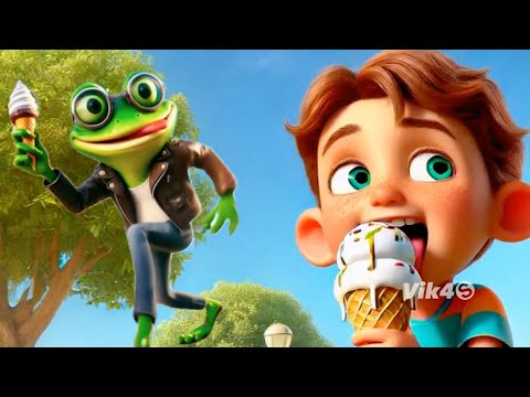 Crazy Frog Dance | Crazy Frog Steals Baby's Ice Cream (Music Video 4k HD)