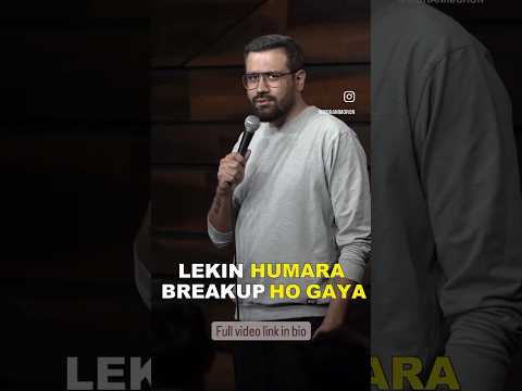 ❤️ Breakup - Click 👆🏻 to watch the full video #standupcomedy #mohitmorani #standup