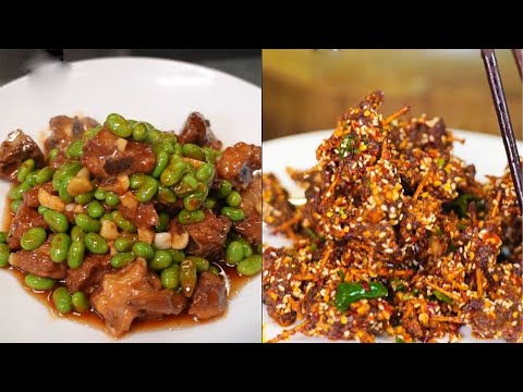 Spare ribs and edamame, a delicious dish you can make at home