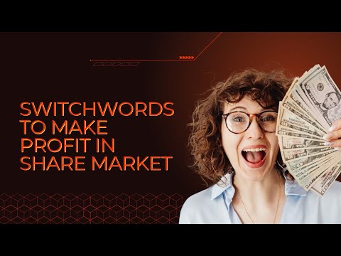 Switchwords to make Profit in Share Market#sharemarket #switchwords #youtubevideo