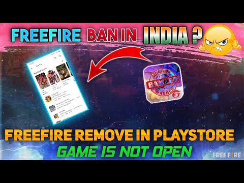 FreeFire ban na 😱 Indian goverment Ban in FreeFire 😭 playstore not showing FreeFire#freefirebanindia