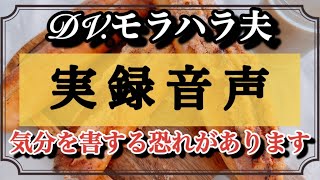 【モラハラ実録音声公開】DV.モラハラ夫に怒鳴られた怒鳴り声がこちら！【観覧注意】