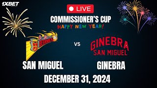 Live Now! BRGY GINEBRA vs SAN MIGUEL | PBA SEASON 49 | December 31, 2024 | PBA2K Simulation Game