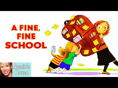 🎒 A FINE, FINE SCHOOL How Much is Too Much School? by Sharon Creech and Harry Bliss Kid's Read Aloud