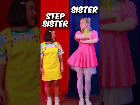 姐姐 vs 继妹! #shorts #dance #trend #sister #rec #joke #stepsisters