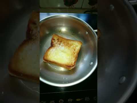 instant bread milk toasted#food #healthy#shortsfeed#shortsvideo#bread#breadbreakfastrecipe