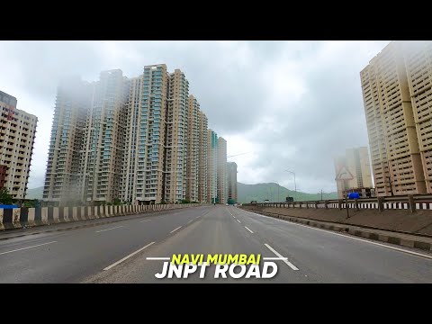 JNPT Rd - 4K | Navi Mumbai’s Massive 8 Lane Roadway