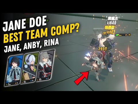 Best Team Comp for Jane Doe? Jane, Anby, Rina Gameplay