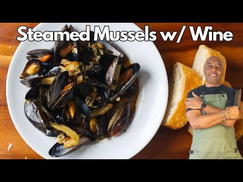 Best Ever Mussels with Collard Greens Pot Liquor! Easy Mussels Recipe