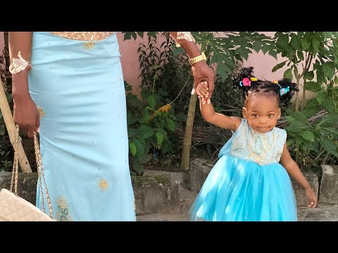 I braided Iniabasi hair with attachment for the first time || #kids beautiful #hairstyle