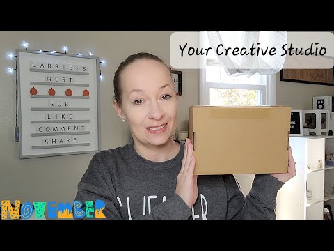 Your Creative Studio Unboxing for November 2021 #yourcreativestudio #unboxing #review