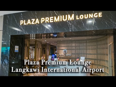 Plaza Premium Lounge at Langkawi International Airport【Full Tour in 4k】