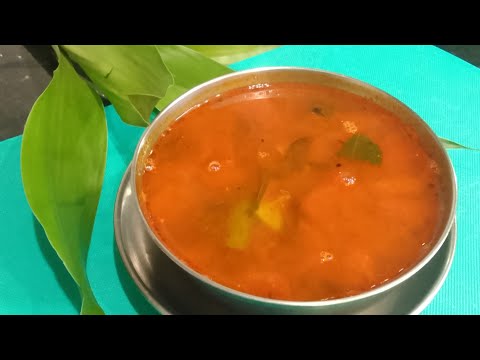 QUICK and EASY Tomato Rasam Recipe WITHOUT Onion or Garlic?