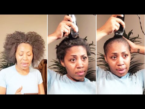 Hair Cut Transformation | Shaving My Head! Curly Hair to Minimalist Buzz cut