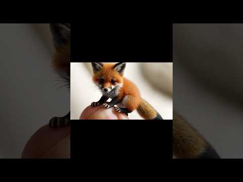 Baby Fox #shorts #shortsfeed #viralvideo #viralshorts #nature #anime #short #edit #trending#ai #goku