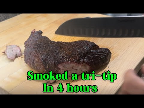 How to smoke a tri-tip recipe Ultimate BBQ Fusion!