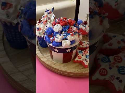 Let’s Fake Bake a patriotic popcorn cup! #fakebake #patriotic #peepthisyall