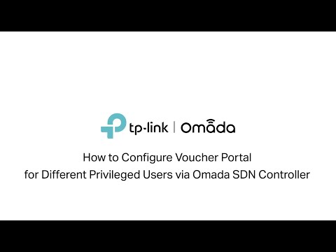 How to Configure Voucher Portal for Different Privileged Users via Omada SDN Controller