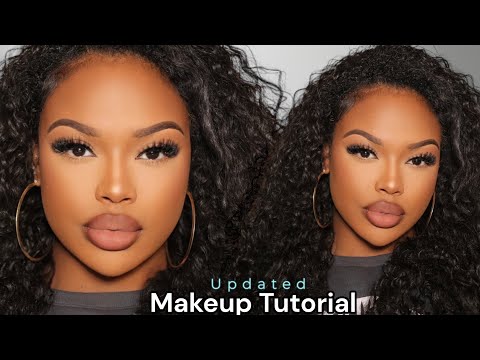 UPDATED SOFT MATTE MAKEUP TUTORIAL | SWEAT PROOF, OIL PROOF, FLAWLESS MAKEUP