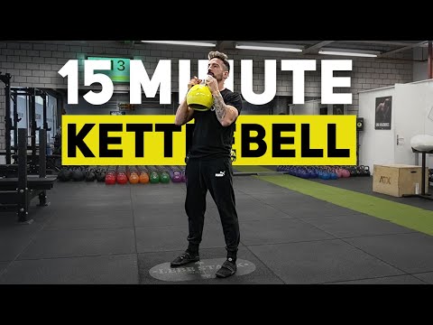 15-Minute Full Body Kettlebell Workout For Beginners