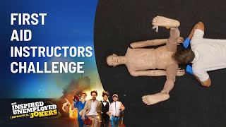 First Aid Instructors Challenge | The Inspired Unemployed (Impractical) Jokers | Channel 10