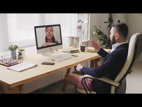 Man On Video Call | Copyright Free Video Footage