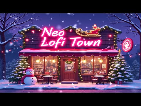 Cozy Christmas Coffee Shop Ambience ☕🎄❄️ – Lofi Hip Hop Beats to Chill, Study, and Relax 🌨️✨🎶