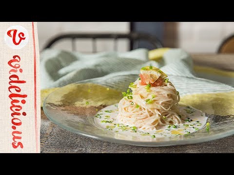 ひんやりさっぱり、でもコクがある！！冷製明太クリームのそうめんカッペリーニ|How to make Seasoned Cod Roe Cream Capellini