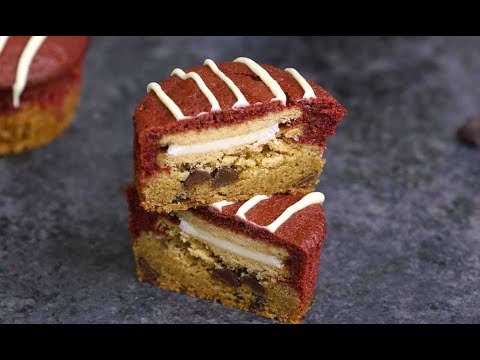 Golden Slutty Brownie Cupcakes