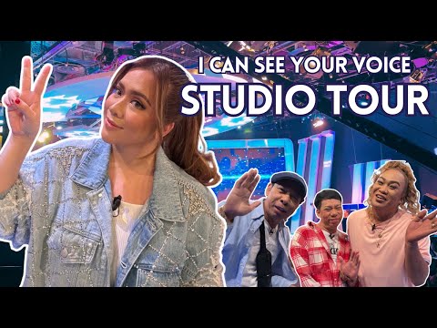 I Can See Your Voice STUDIO TOUR! | Love Angeline Quinto