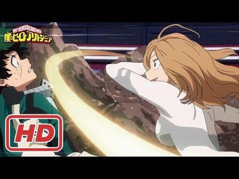 Deku vs Camie Utsushimi // Provisional License Exam