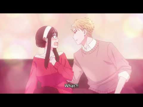 loid try's to kiss yor😶~spy x family(ep8)