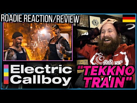 ROADIE REACTIONS | Electric Callboy - "Tekkno Train"