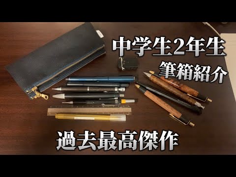 中学生2年性の筆箱の中身紹介　#文房具#シャーペン