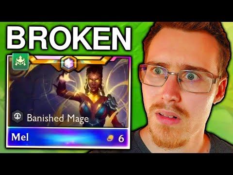 MEL IS RIDICULOUS IN RANKED TFT! "TOO BROKEN" TFT SET 13