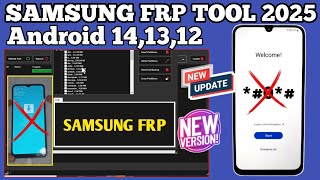 All Samsung FRP Bypass 2025 Free Tool Android 12-13-14 Latest Security 2025✔️Frp Unlock