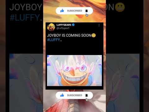 JOYBOY IS COMING💀#luffy#joyboy