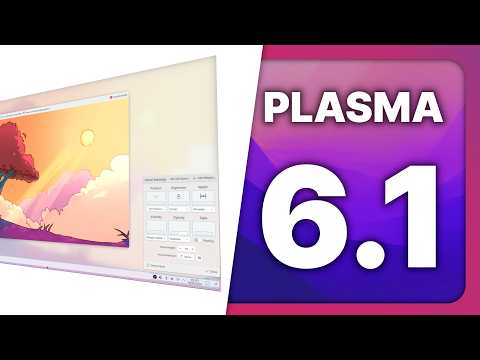 Plasma 6.1: the BEST LINUX DESKTOP (in my opinion)