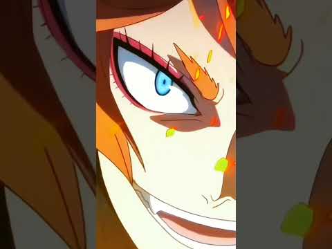 Kenpachi Zaraki Bleach and Mereoleona vermillion Black Clover #animeedit #animeamv