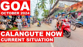 Goa - Calangute Beach Road | October 2024 | Goa Vlog | Calangute Market | Shopping |