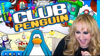 Playing Club Penguin & Age Regressing | Brittany Broski