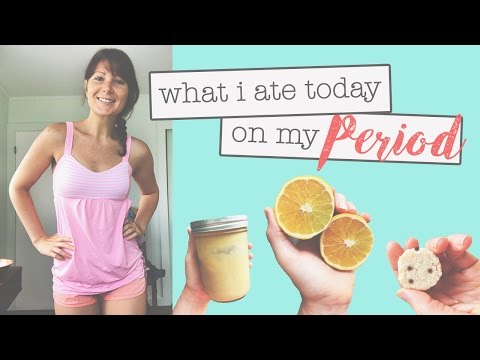 WHAT I ATE TODAY // ON MY PERIOD 👠