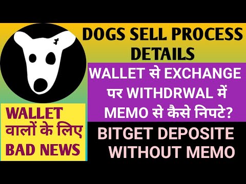 How To Withdrawal Dogs Coin From Teligram Wallet To Exchange | Dogs Coin Sell Process