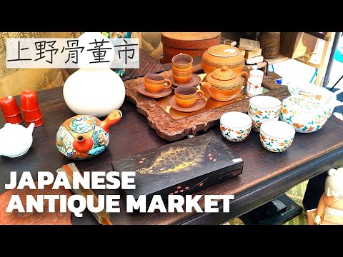 Ueno Antique Market_Beautiful items found at Japanese antique markets