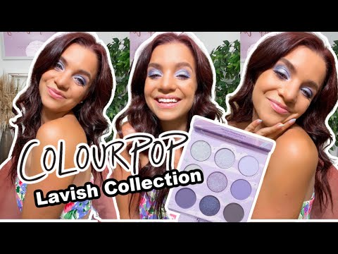 COLOURPOP LAV_ISH COLLECTION REVIEW + SWATCHES